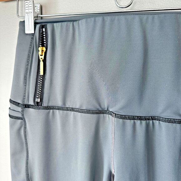 Dene Adams Conceal Carry Gray Leggings Mesh Sides Womens Medium - Picture 3 of 8